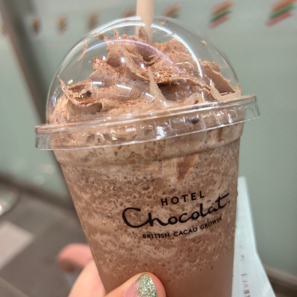 ユーザーが投稿したフラッペ カカオの写真 - 実際訪問したユーザーが直接撮影して投稿した明輪町チョコレートHOTEL Chocolat 富山マルート店の写真