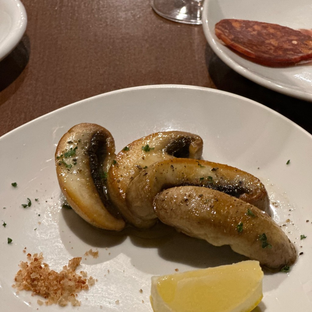 ユーザーが投稿したマッシュルームのステーキの写真 - 実際訪問したユーザーが直接撮影して投稿した恵比寿西スペイン料理ボデガス ガパの写真