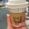 Latte - 実際訪問したユーザーが直接撮影して投稿した上目黒コーヒー専門店ONIBUS COFFEE NAKAMEGUROの写真のメニュー情報