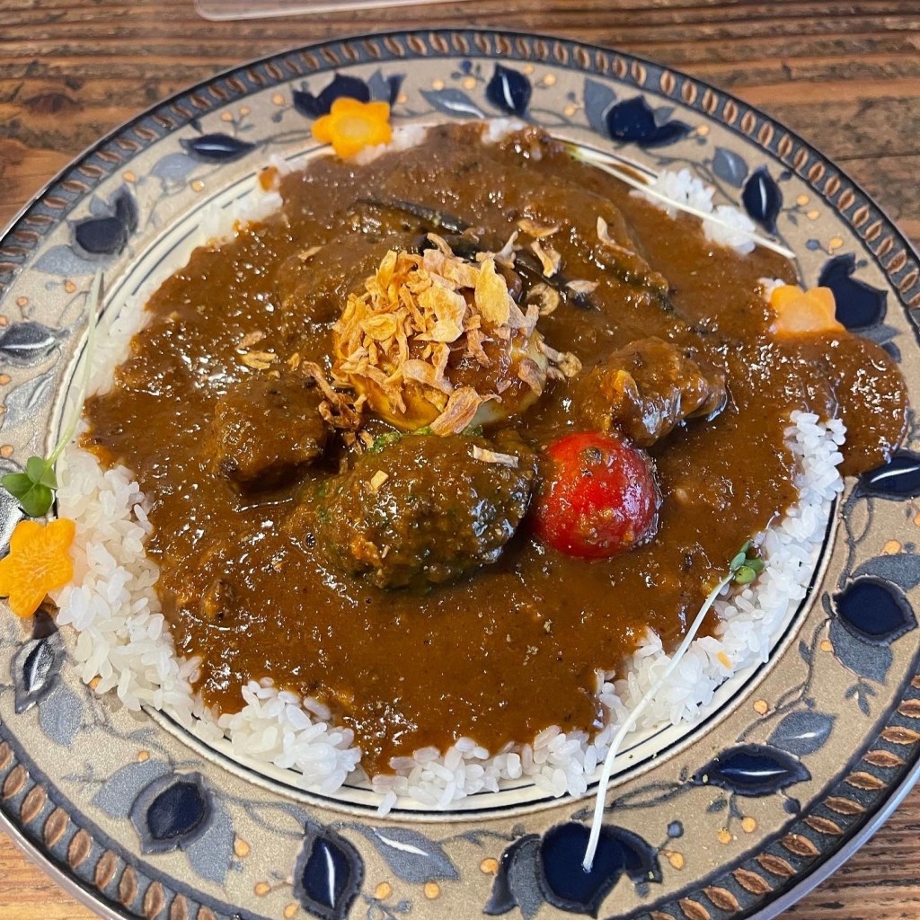 NAOYA_22さんが投稿した代沢カレーのお店茄子おやじ curry/ナスオヤジ カレーの写真