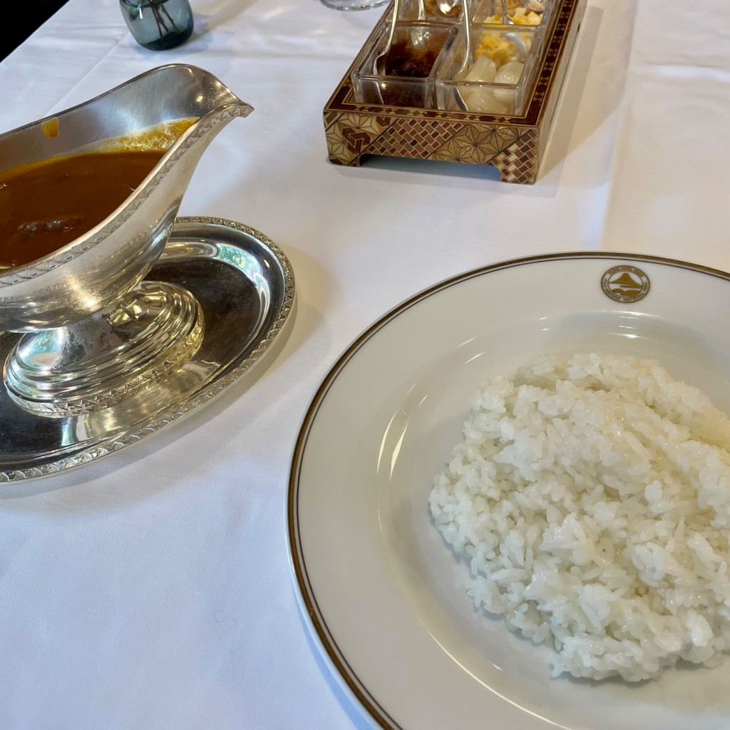 ユーザーが投稿したビーフカレーの写真 - 実際訪問したユーザーが直接撮影して投稿した宮ノ下洋食レストラン カスケードの写真