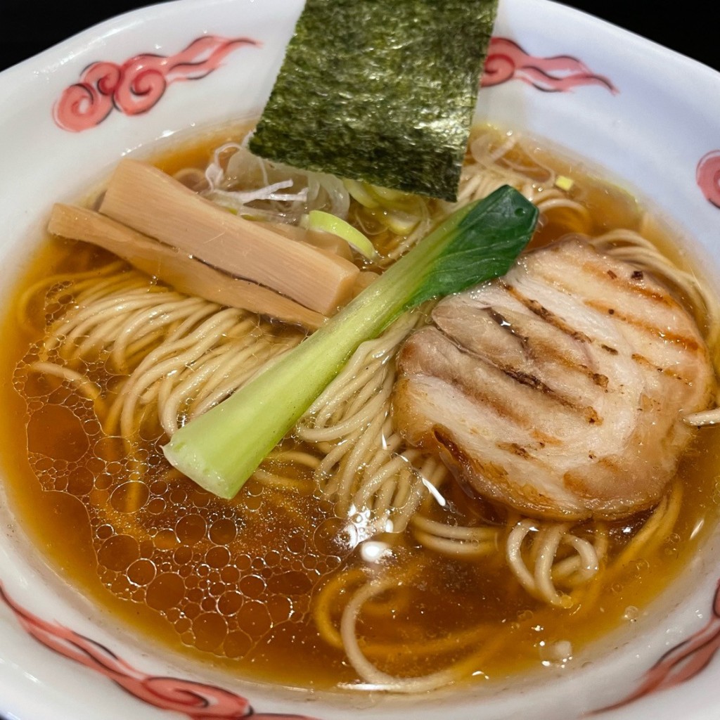 ユーザーが投稿した龍のひげ 醤油ラーメンの写真 - 実際訪問したユーザーが直接撮影して投稿した元吉田町ラーメン / つけ麺龍のひげの写真