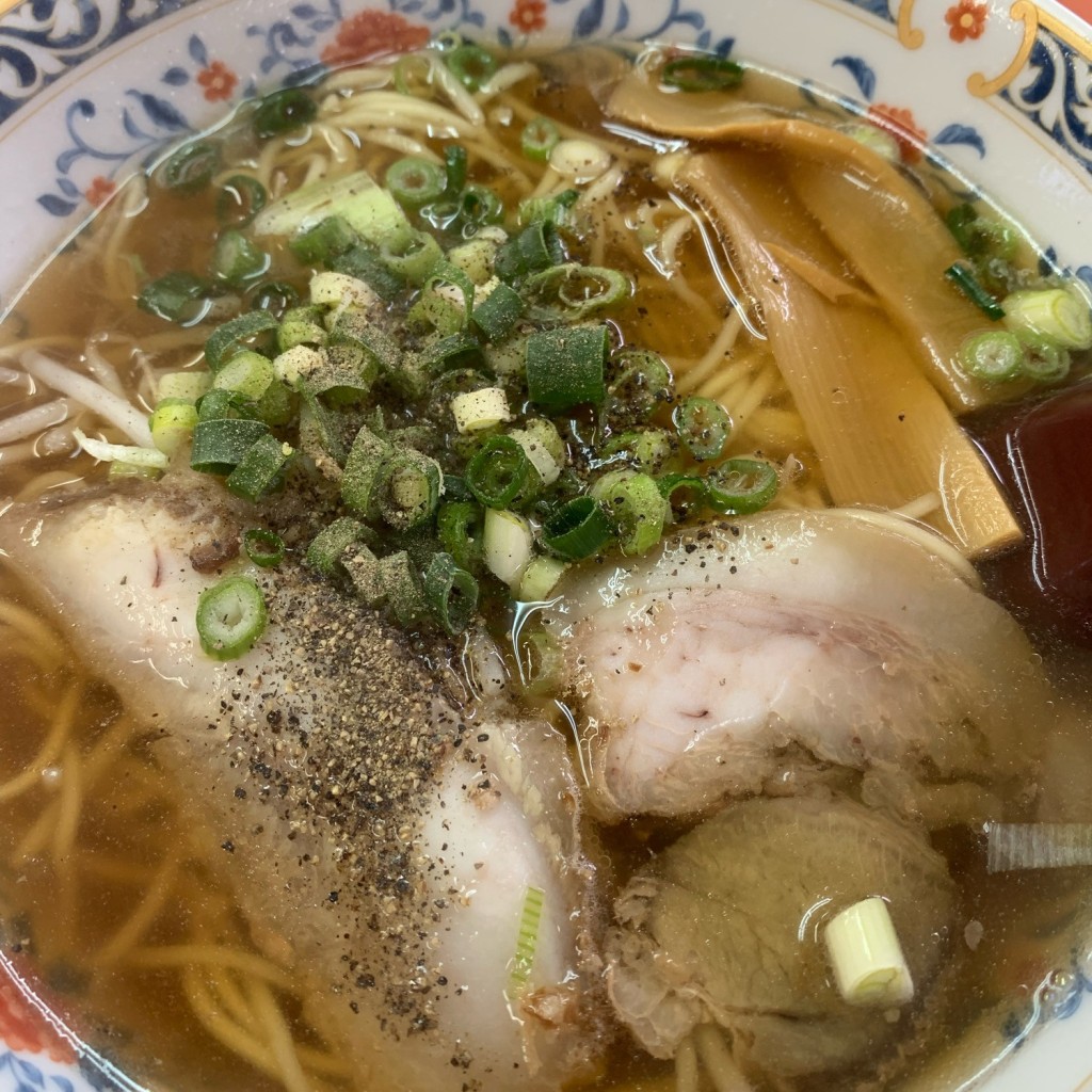 ユーザーが投稿したラーメンの写真 - 実際訪問したユーザーが直接撮影して投稿した道場町日下部中華料理神香園 ふじたの写真