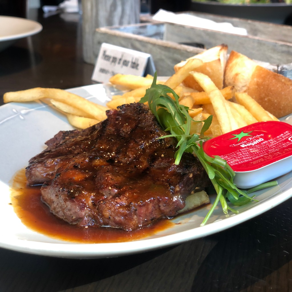 ユーザーが投稿したRib Eye Steakの写真 - 実際訪問したユーザーが直接撮影して投稿した千駄ヶ谷アメリカ料理tavern on Sの写真