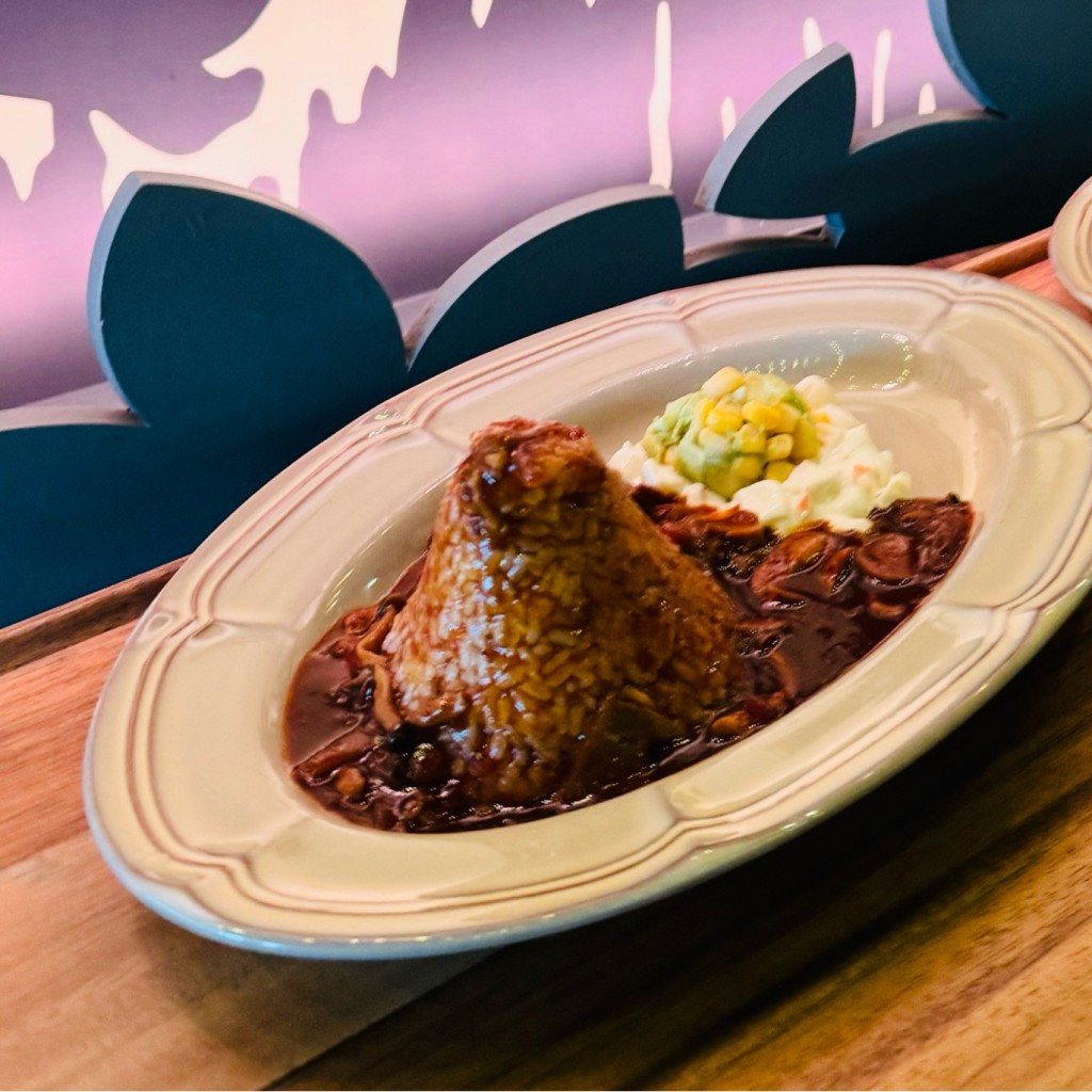ユーザーが投稿したおさびし山のハヤシライスの写真 - 実際訪問したユーザーが直接撮影して投稿した宮沢洋食ムーミン谷の食堂 ムーミンバレーパークの写真