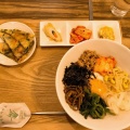 ビビンパ定食 - 実際訪問したユーザーが直接撮影して投稿した茶屋町カレー韓国料理コッテジNU茶屋町店の写真のメニュー情報