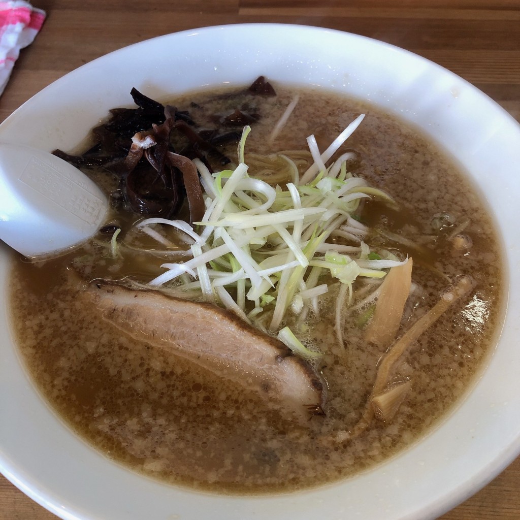 ユーザーが投稿した豚骨醤油ラーメンの写真 - 実際訪問したユーザーが直接撮影して投稿した寺向ラーメン専門店ラーメン 哲學の写真