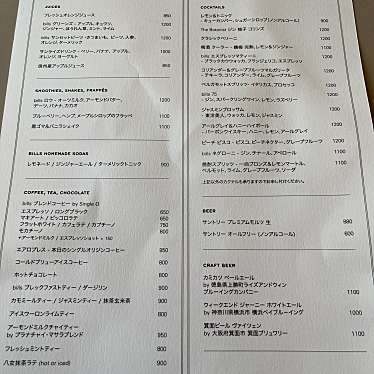 cinquantaの備忘録さんが投稿した神宮前カフェのお店bills 表参道店/ビルズ オモテサンドウテンの写真