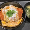 ロースかつ丼 - 実際訪問したユーザーが直接撮影して投稿した鷺沼とんかつ松のや 鷺沼店の写真のメニュー情報