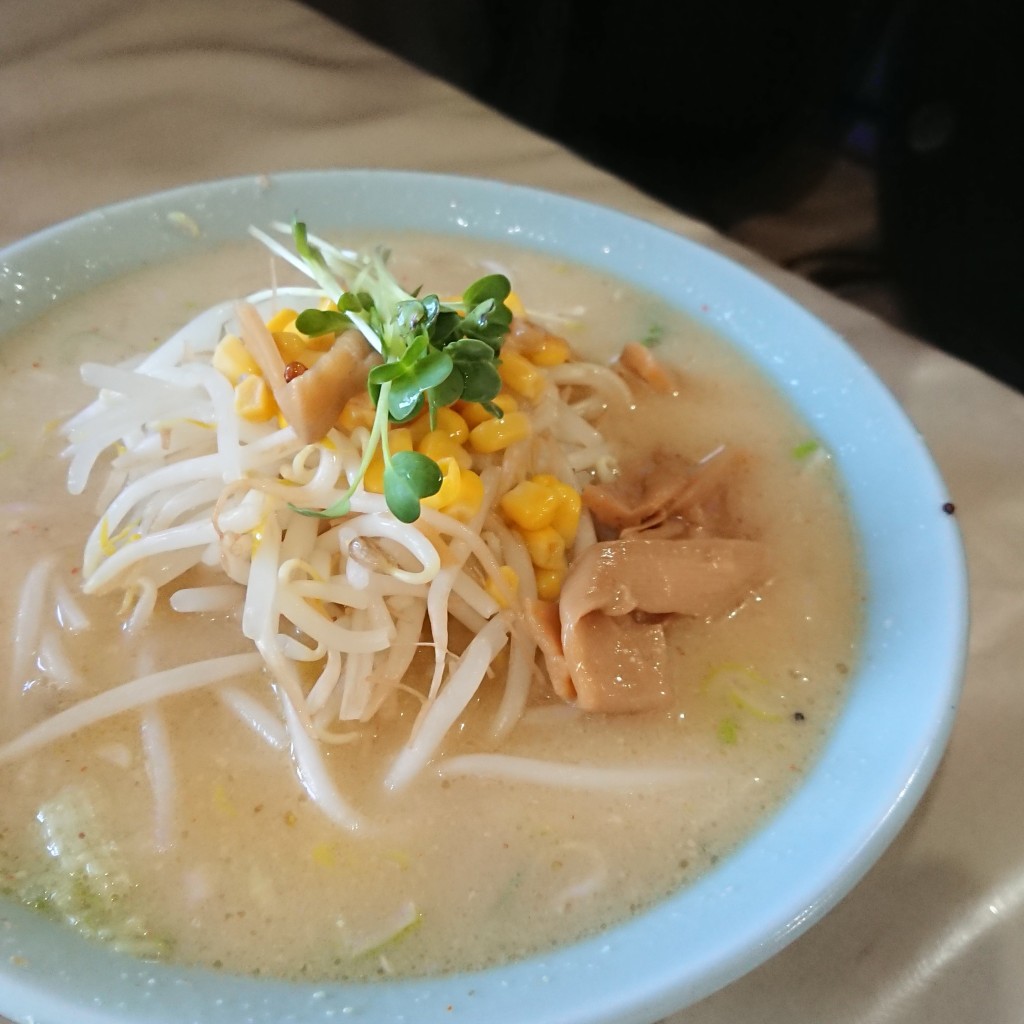 ユーザーが投稿した味噌ラーメンの写真 - 実際訪問したユーザーが直接撮影して投稿した篠ノ井布施五明ラーメン / つけ麺キッチンみらくるの写真