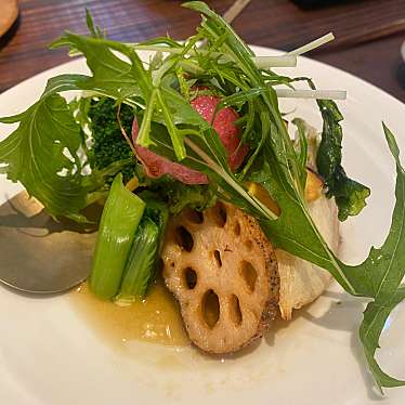 実際訪問したユーザーが直接撮影して投稿した瀬高町大草野菜料理茶凡 sabonの写真