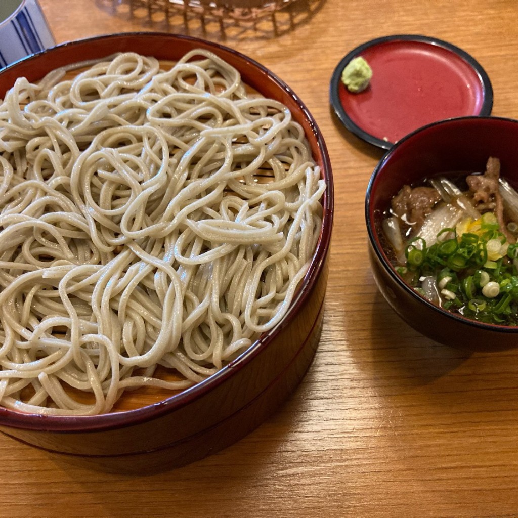 ユーザーが投稿したかも蕎麦の写真 - 実際訪問したユーザーが直接撮影して投稿した岩井西うどんもろやま 田中屋の写真