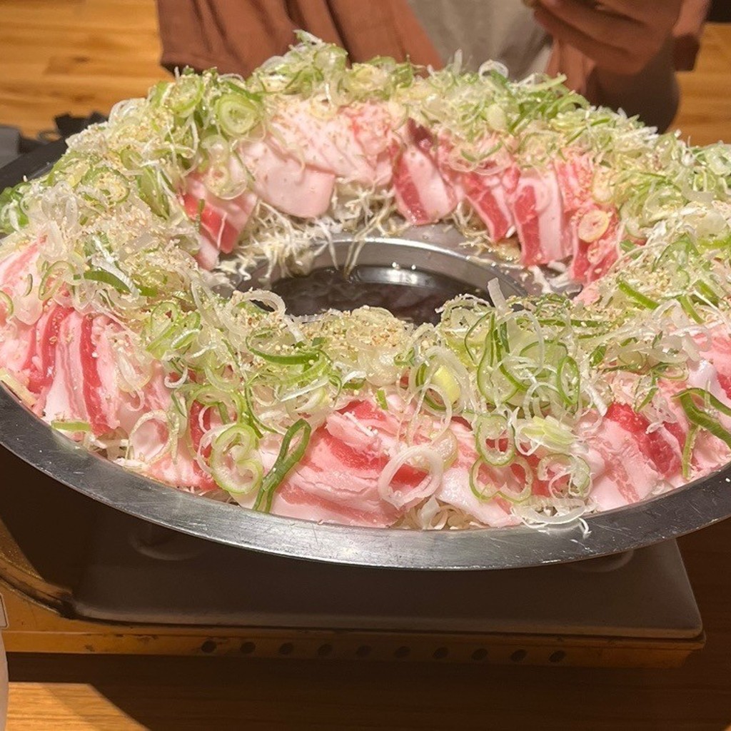 ユーザーが投稿した甘とろ豚の炊き肉しゃぶしゃぶ鍋の写真 - 実際訪問したユーザーが直接撮影して投稿した衣山魚介 / 海鮮料理馳走宇和海 がいや丸の写真