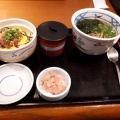 ミニまぐろ丼とミニ麺 - 実際訪問したユーザーが直接撮影して投稿した三昧田町ファミリーレストラン和食さと 天理店の写真のメニュー情報