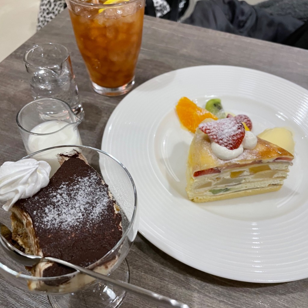 ユーザーが投稿したケーキの写真 - 実際訪問したユーザーが直接撮影して投稿した天満橋京町カフェパルティーレ 京阪シティーモール店の写真