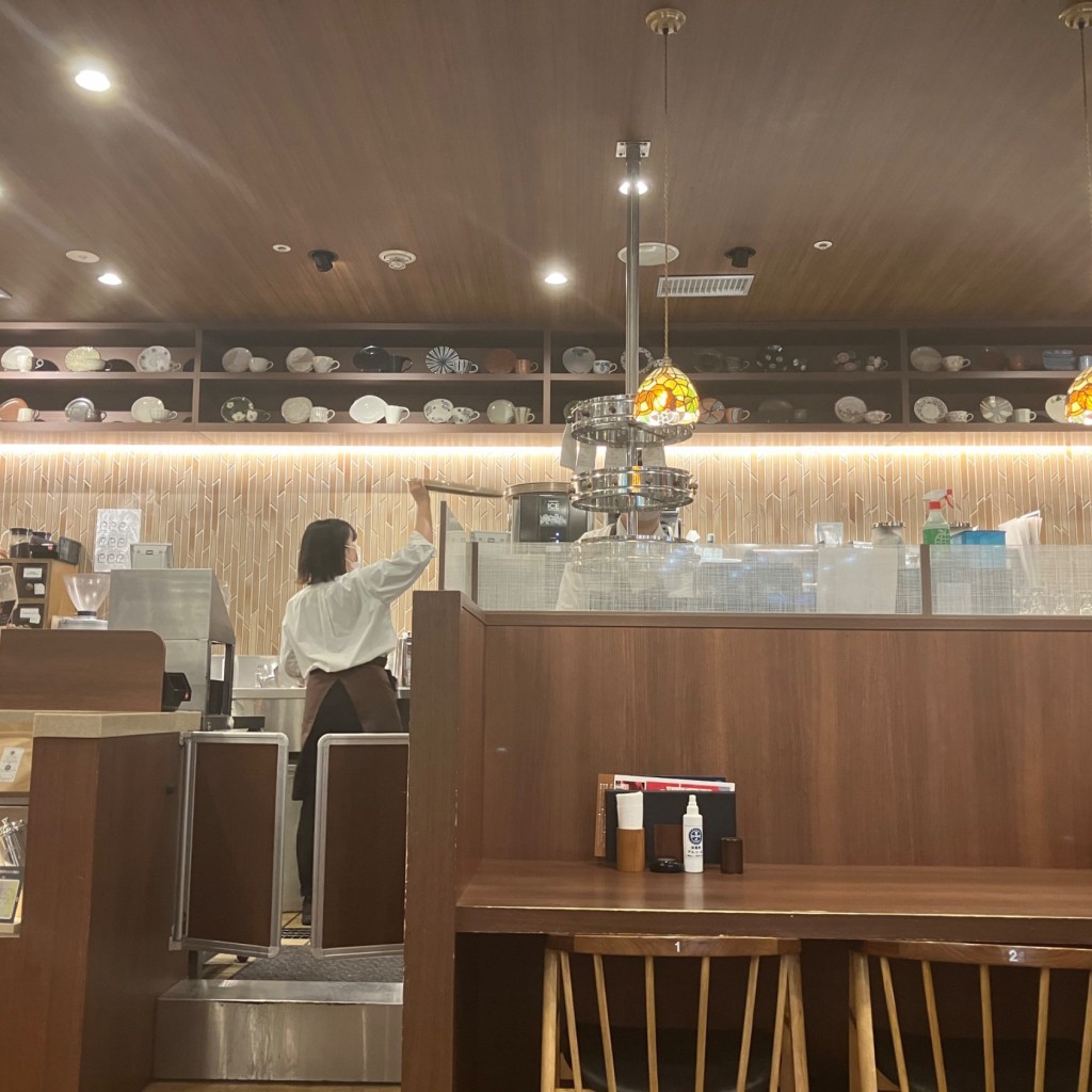 ユーザーが投稿したフォンダンショコラドリンクセットの写真 - 実際訪問したユーザーが直接撮影して投稿した赤羽西カフェ倉式珈琲店 イトーヨーカドー赤羽店の写真