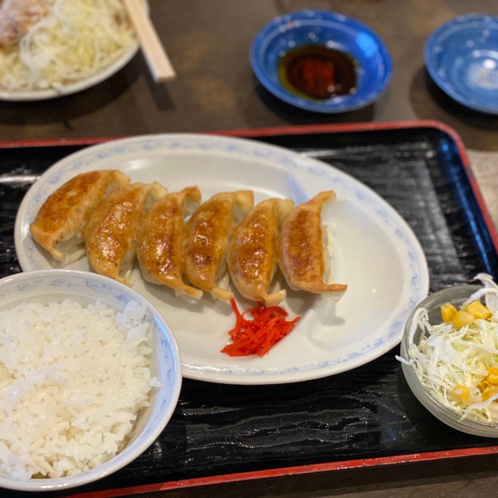 ユーザーが投稿したタンタン麺セットの写真 - 実際訪問したユーザーが直接撮影して投稿した倉知ラーメン / つけ麺一番亭の写真