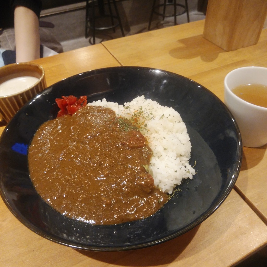 ユーザーが投稿したカレー カレーライスの写真 - 実際訪問したユーザーが直接撮影して投稿した柏ダイニングバー地産地消 Cafe &amp; Bar Clusterの写真