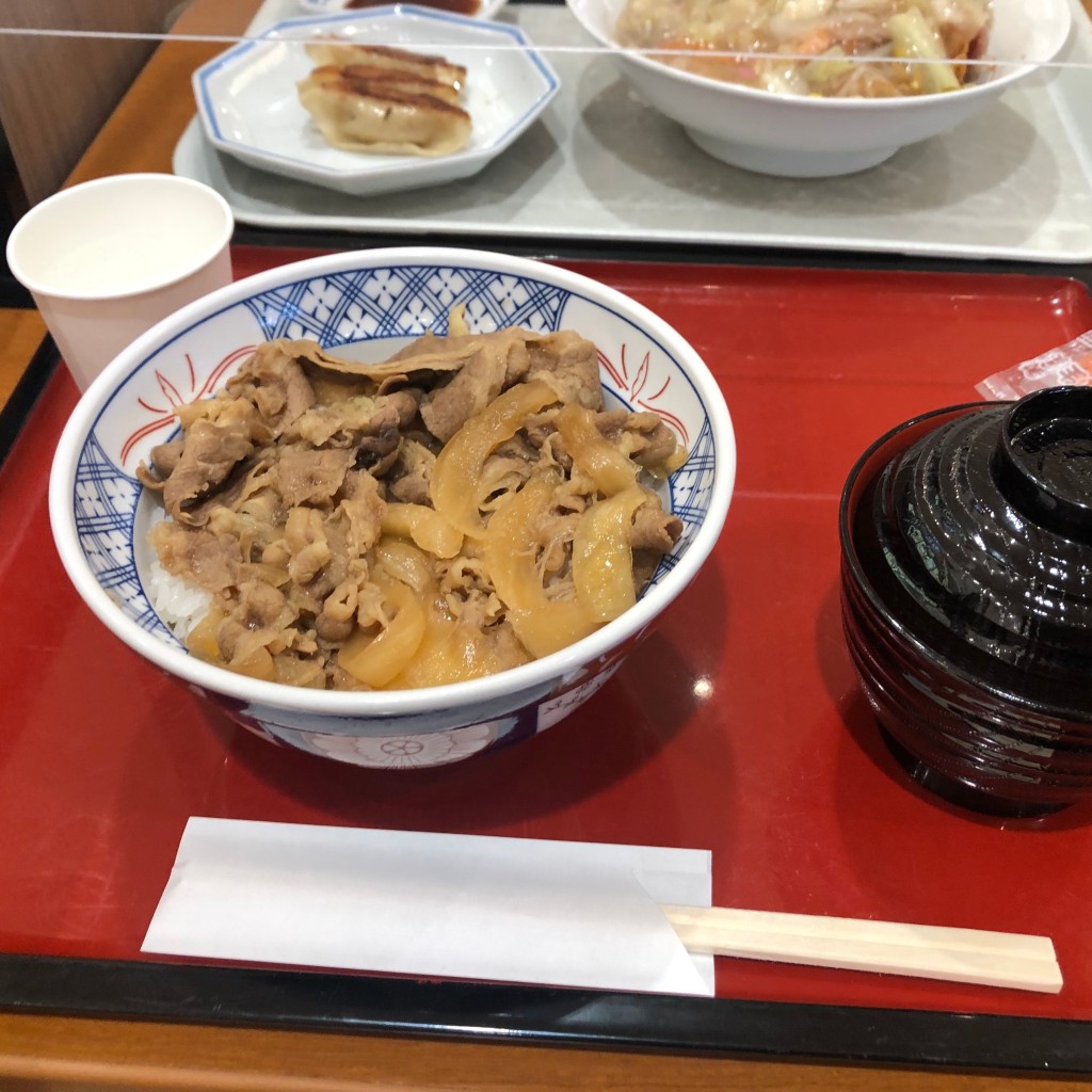 ユーザーが投稿した牛丼の写真 - 実際訪問したユーザーが直接撮影して投稿した大沢和食 / 日本料理らら亭 イオン泉大沢店の写真