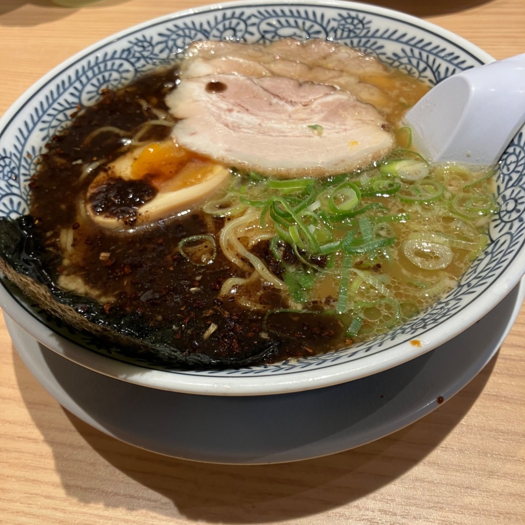 ユーザーが投稿した熟成醤油 ラーメンの写真 - 実際訪問したユーザーが直接撮影して投稿した平尾ラーメン専門店丸源ラーメン 稲城平尾店の写真