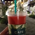 ストロベリースムージー - 実際訪問したユーザーが直接撮影して投稿した新港カフェCafe Graceの写真のメニュー情報