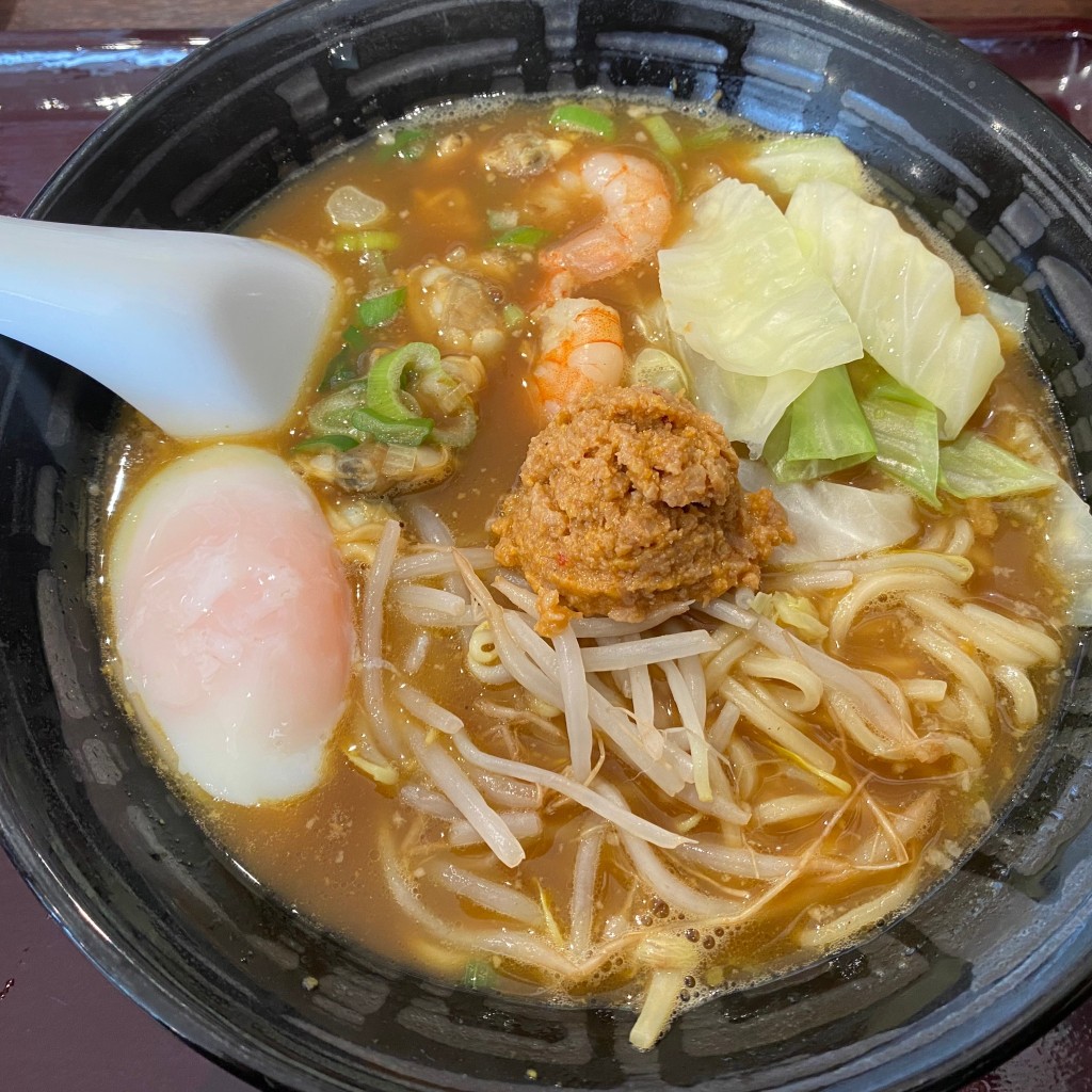 ユーザーが投稿したうまこくラーメンの写真 - 実際訪問したユーザーが直接撮影して投稿した神殿町カレーCoCo壱番屋 奈良神殿店の写真