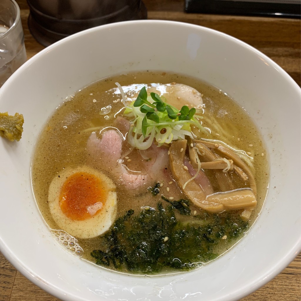 まやださんが投稿した鹿ノ子田ラーメン専門店のお店麺屋 一八/メンヤ イッパチの写真