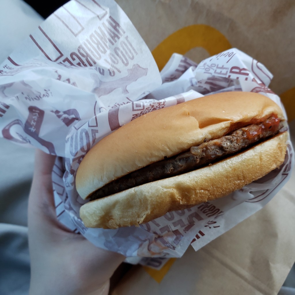 ユーザーが投稿したハンバーガーの写真 - 実際訪問したユーザーが直接撮影して投稿した川崎ファーストフードマクドナルド イオンモール羽生店の写真