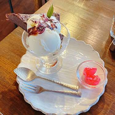 実際訪問したユーザーが直接撮影して投稿した茄子作北町カフェcafe FLAGの写真