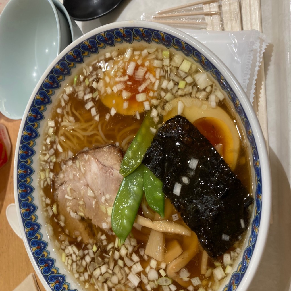 ユーザーが投稿した中華そば(ラーメン)の写真 - 実際訪問したユーザーが直接撮影して投稿した寺岡点心 / 飲茶中嘉屋食堂 麺飯甜 泉パークタウン・タピオ店の写真