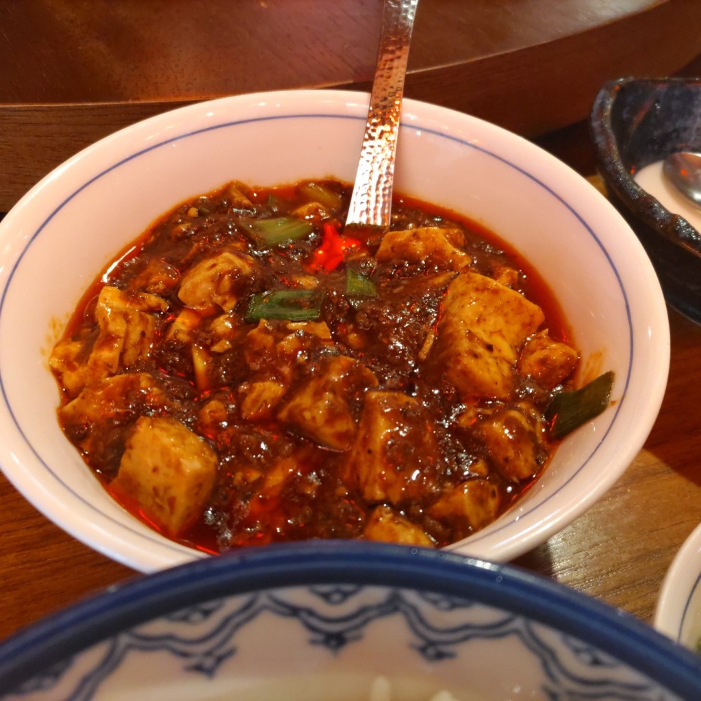 ユーザーが投稿したLunch陳麻婆豆腐の写真 - 実際訪問したユーザーが直接撮影して投稿した代々木四川料理陳麻婆豆腐 新宿サザンテラス店の写真