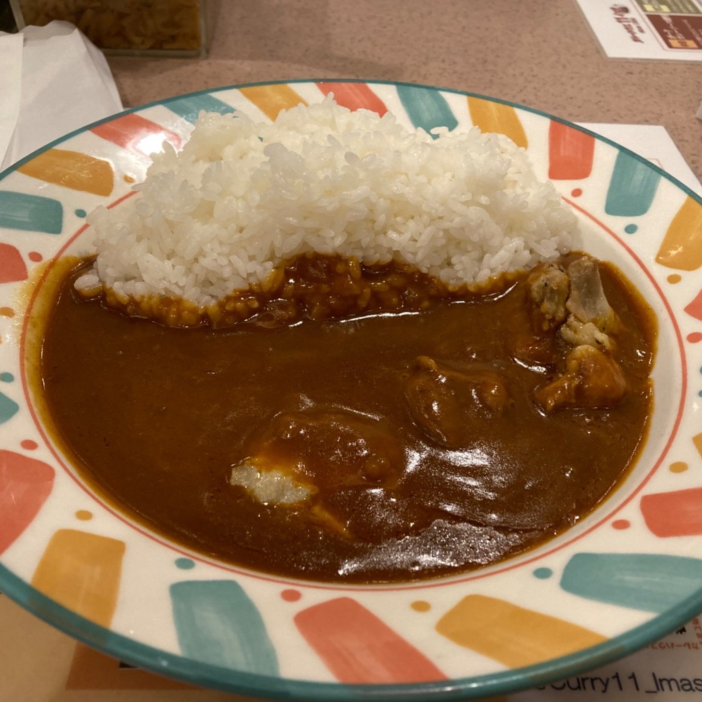 ユーザーが投稿したバターチキンカレーの写真 - 実際訪問したユーザーが直接撮影して投稿した西新宿カレーカレーハウス11イマサの写真