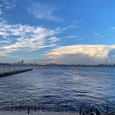 実際訪問したユーザーが直接撮影して投稿した新港地域名所横浜みなとみらい 新港埠頭の写真