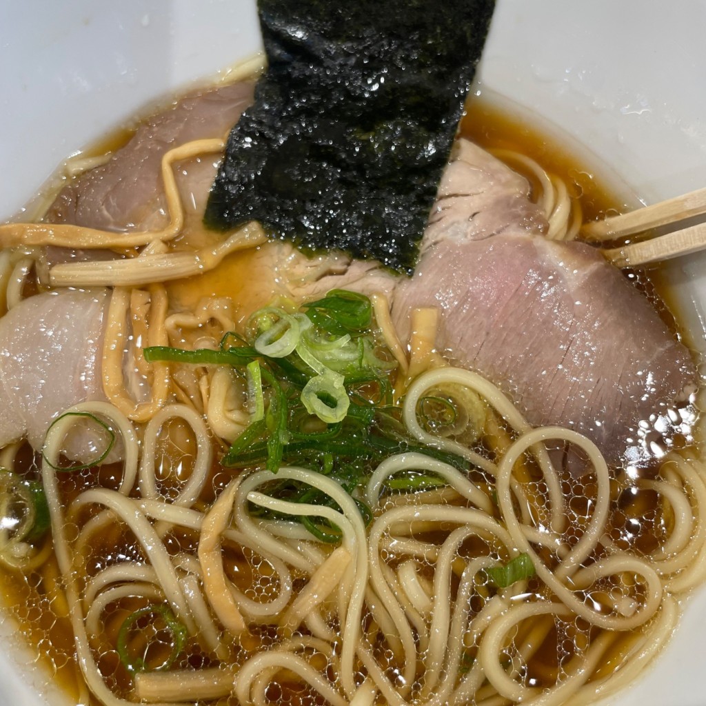 ユーザーが投稿した淡麗醤油ラーメンの写真 - 実際訪問したユーザーが直接撮影して投稿した川辺町ラーメン専門店淡麗拉麺 己巳 イオン天王町店の写真