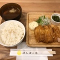 チキン南蛮定食 - 実際訪問したユーザーが直接撮影して投稿した南三条西からあげ発酵ダイニング ぽんぽこ亭の写真のメニュー情報