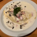 キノコとベーコンのオムライス - 実際訪問したユーザーが直接撮影して投稿した豊岡洋食インディゴの写真のメニュー情報