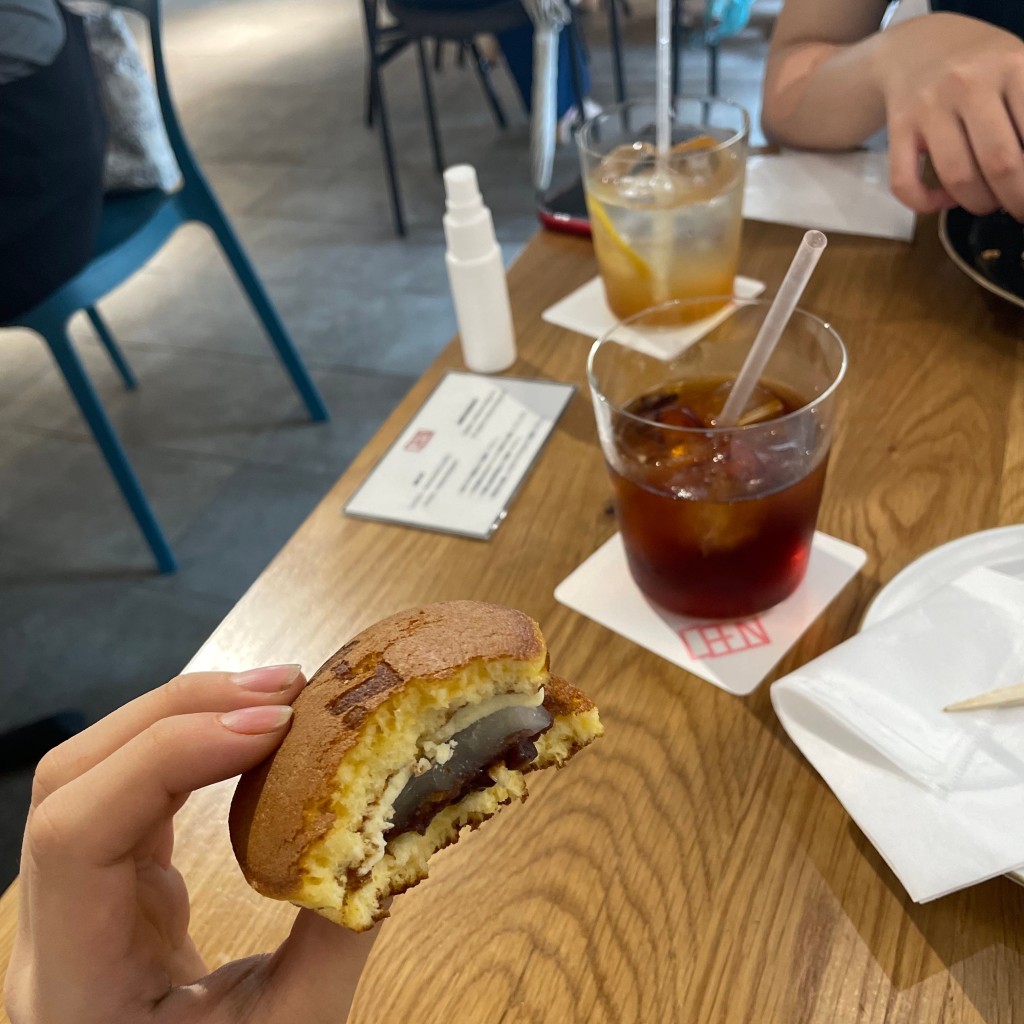 お洒落じゃないけどささんが投稿した上目黒カフェのお店OPEN NAKAMEGUROの写真