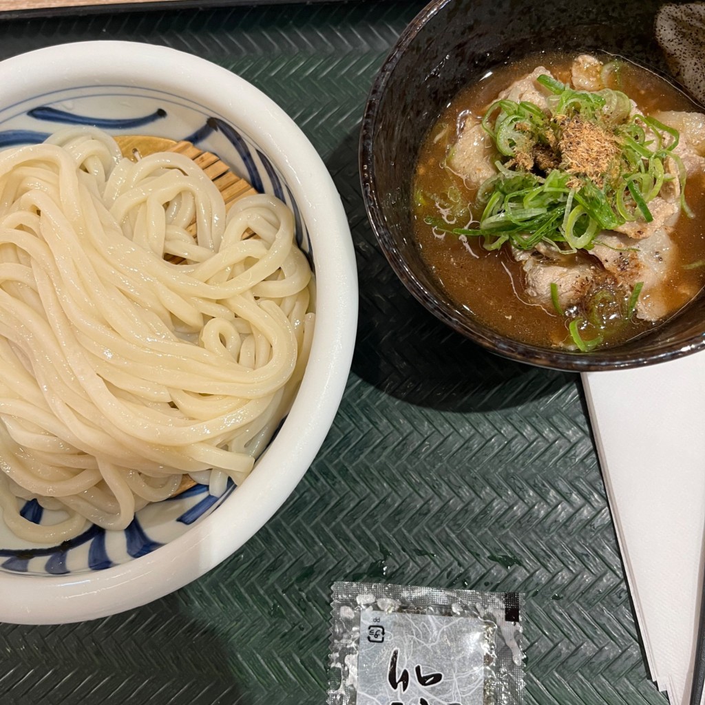 ユーザーが投稿したつけ麺の写真 - 実際訪問したユーザーが直接撮影して投稿した扇町うどん讃岐うどん高松勅使 ららぽーと海老名店の写真