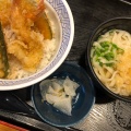 天丼セット - 実際訪問したユーザーが直接撮影して投稿した大黒町ファミリーレストラン夢庵 黒磯店の写真のメニュー情報