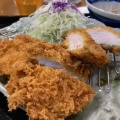 チキンかつ定食 - 実際訪問したユーザーが直接撮影して投稿したおもろまちとんかつサンエー那覇メインプレイス1Fかつ乃屋の写真のメニュー情報