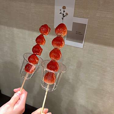 実際訪問したユーザーが直接撮影して投稿した丸亀町スイーツstrawberry candy ICHICOの写真