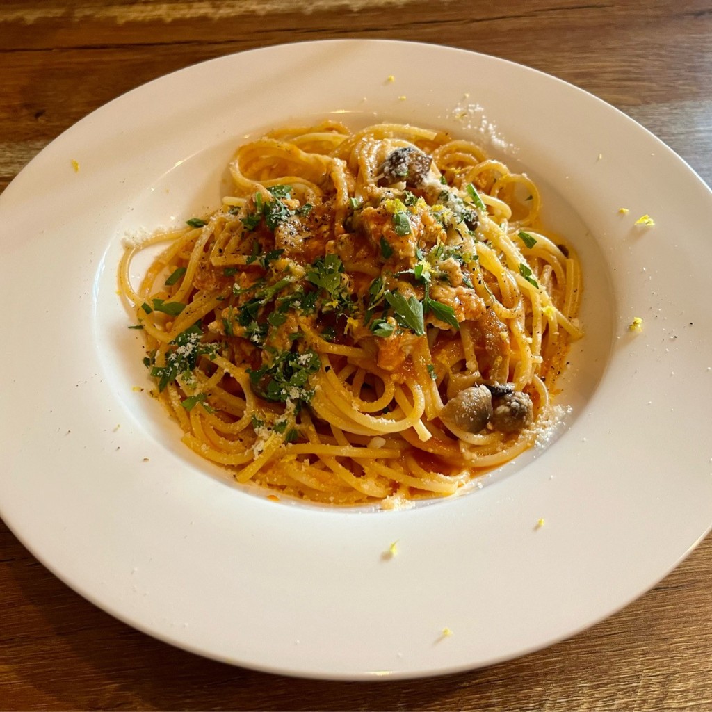 実際訪問したユーザーが直接撮影して投稿した朝来イタリアンtrattoria Davidの写真