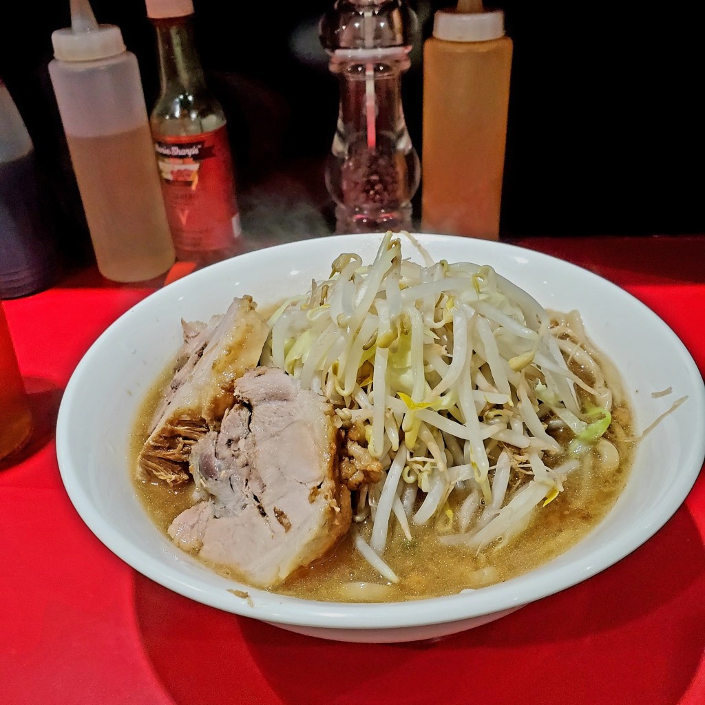 ユーザーが投稿したラーメンの写真 - 実際訪問したユーザーが直接撮影して投稿した本町ラーメン / つけ麺立川マシマシ 国分寺店の写真