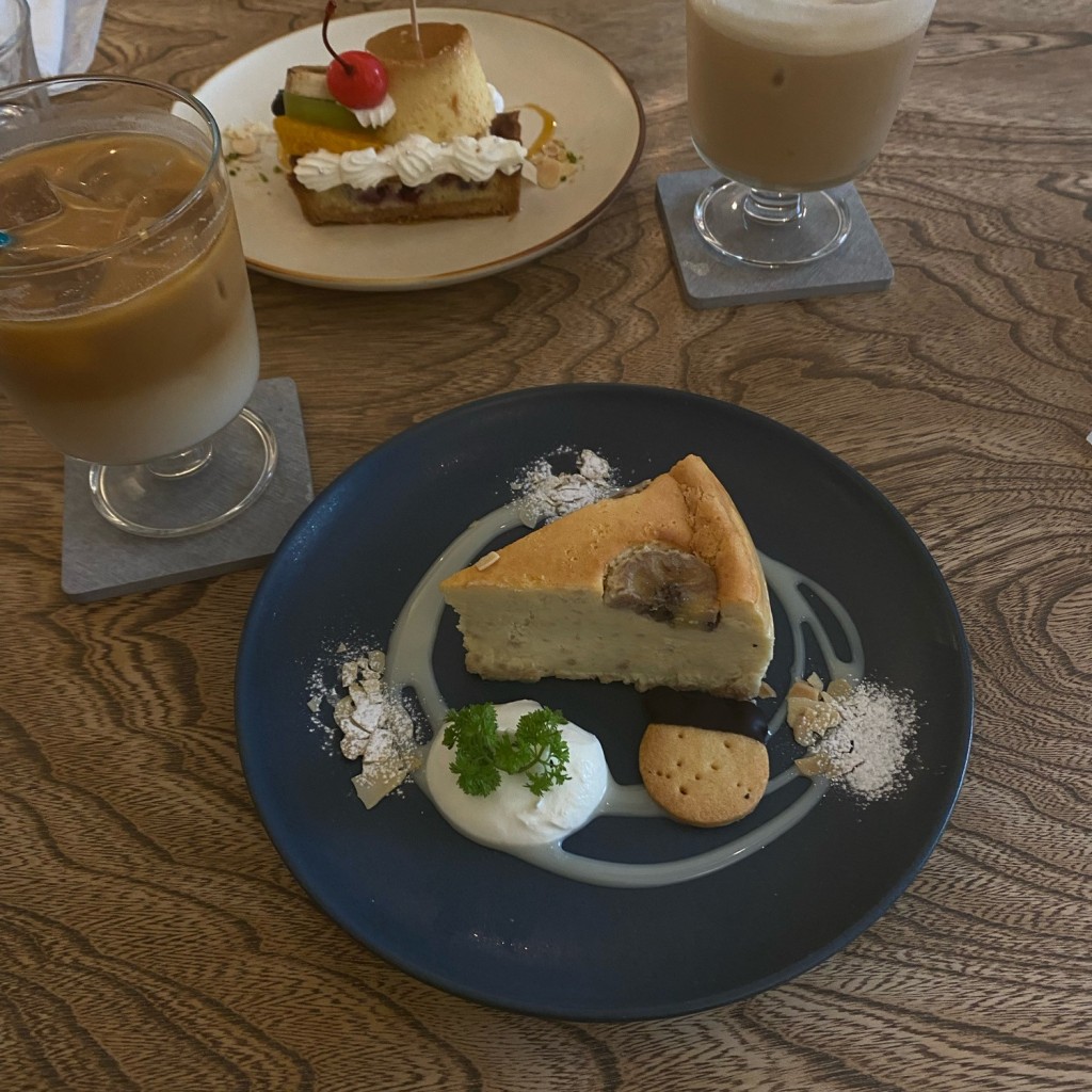 ユーザーが投稿した本日のチーズケーキの写真 - 実際訪問したユーザーが直接撮影して投稿した新宿カフェMOVE CAFEの写真
