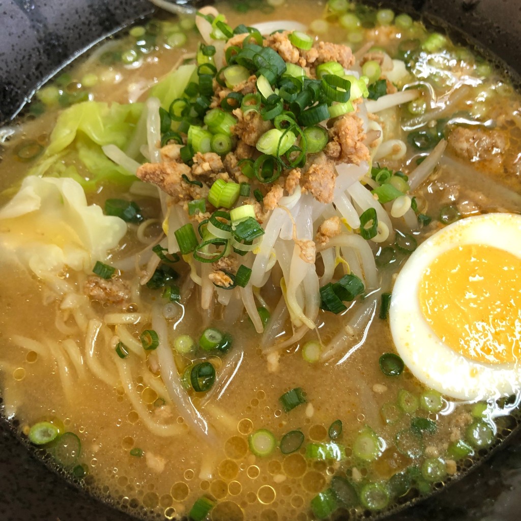 ユーザーが投稿した味噌ラーメンの写真 - 実際訪問したユーザーが直接撮影して投稿した洋食前沢サービスエリア上り線 前沢レストランの写真