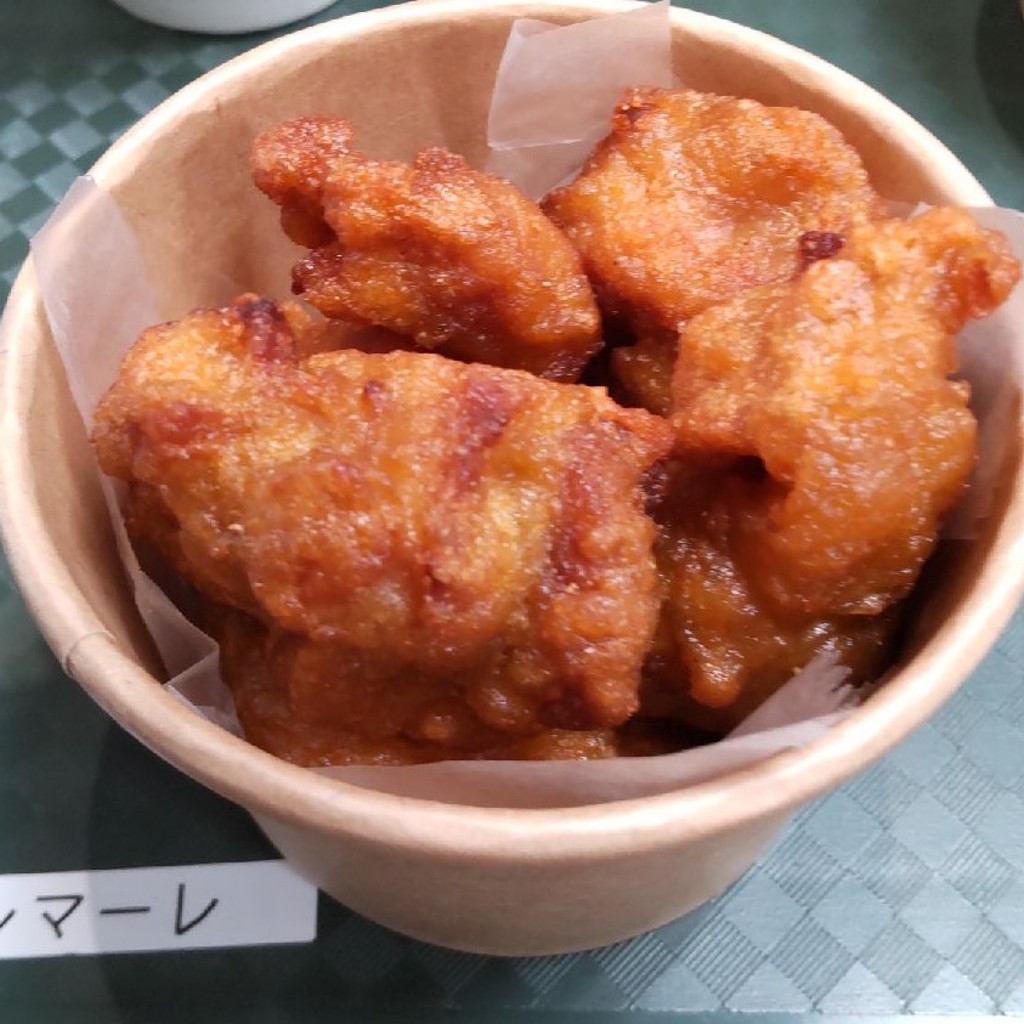 ユーザーが投稿した鶏のからあげの写真 - 実際訪問したユーザーが直接撮影して投稿した石川アイスクリームモーレ マーレの写真