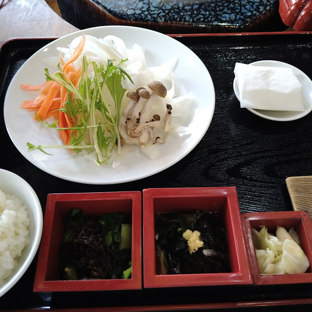 ユーザーが投稿した手延べはっと膳の写真 - 実際訪問したユーザーが直接撮影して投稿した田村町郷土料理蔵元レストラン世嬉の一の写真
