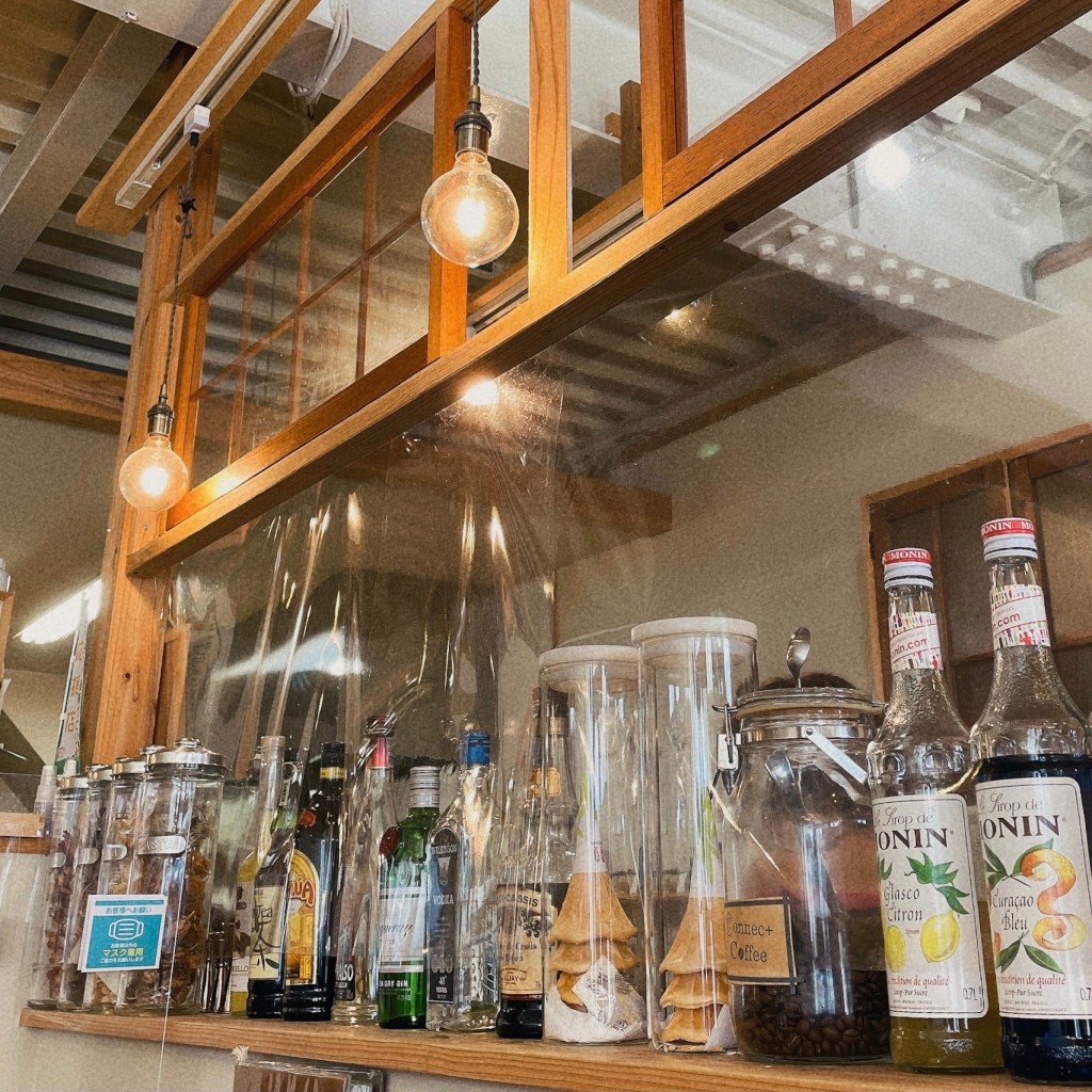 ユーザーが投稿したセットドリンク(ランチ)の写真 - 実際訪問したユーザーが直接撮影して投稿した三ケ森カフェふわふわ食堂の写真