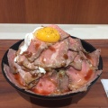 実際訪問したユーザーが直接撮影して投稿した西茶屋丼ものローストビーフ星 イオンモール名古屋茶屋店の写真