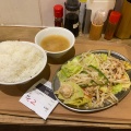 実際訪問したユーザーが直接撮影して投稿した赤坂定食屋肉野菜炒め ベジー太の写真